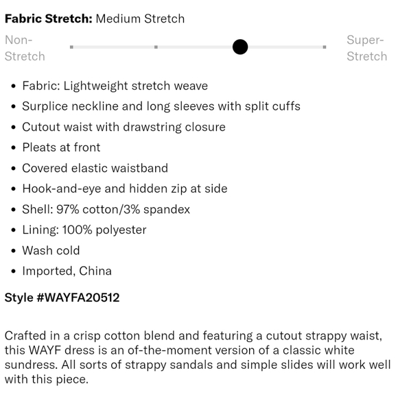 NWT WAYF Side Cut Out Mini Dress - Picture 10 of 10